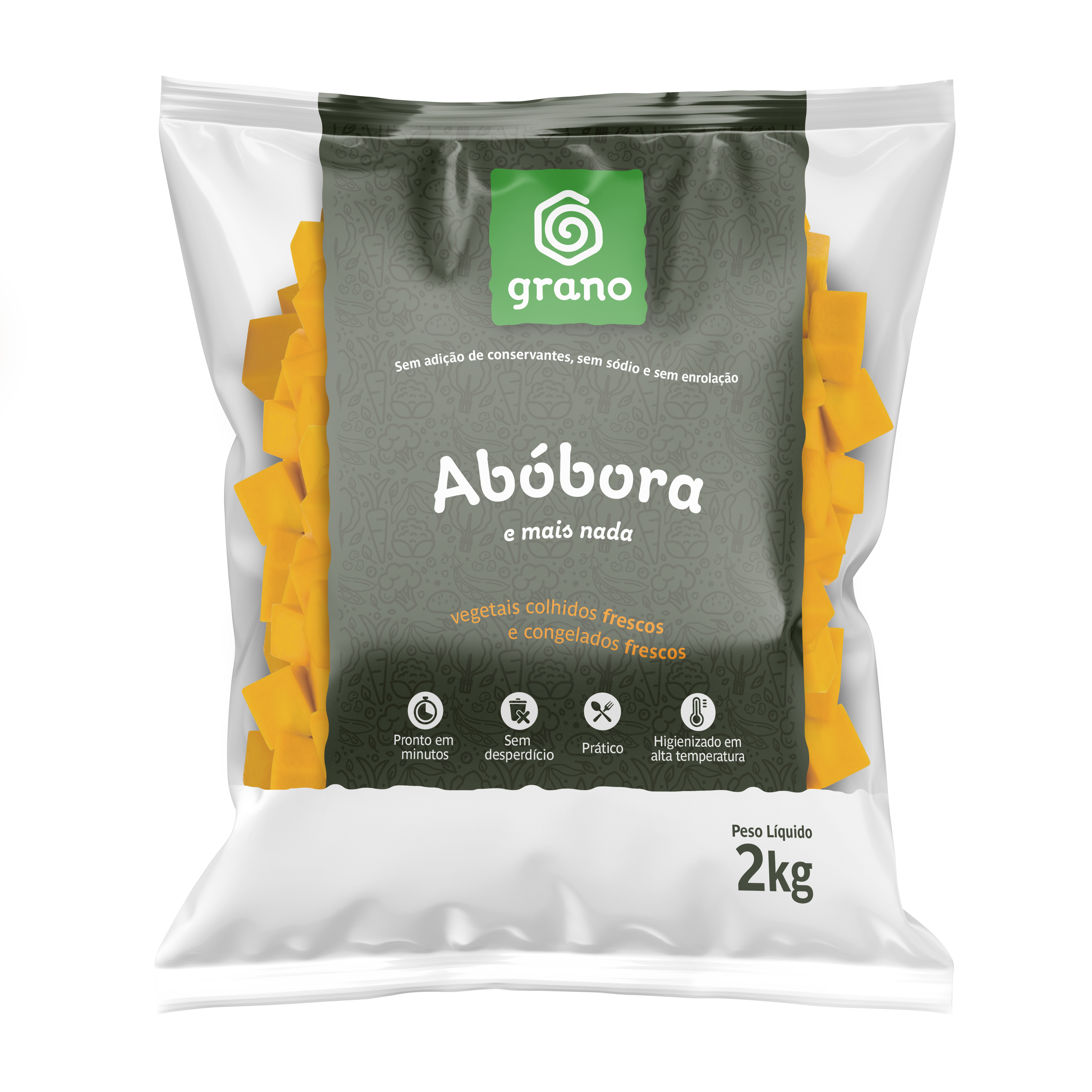ABOBORA CUBO GRN 5X2KG